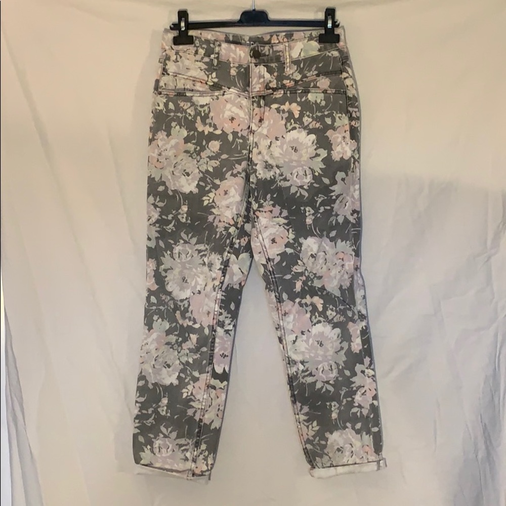 BDG Floral Print Mom Jeans